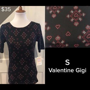 LuLaRoe Gigi T Valentines Day Small